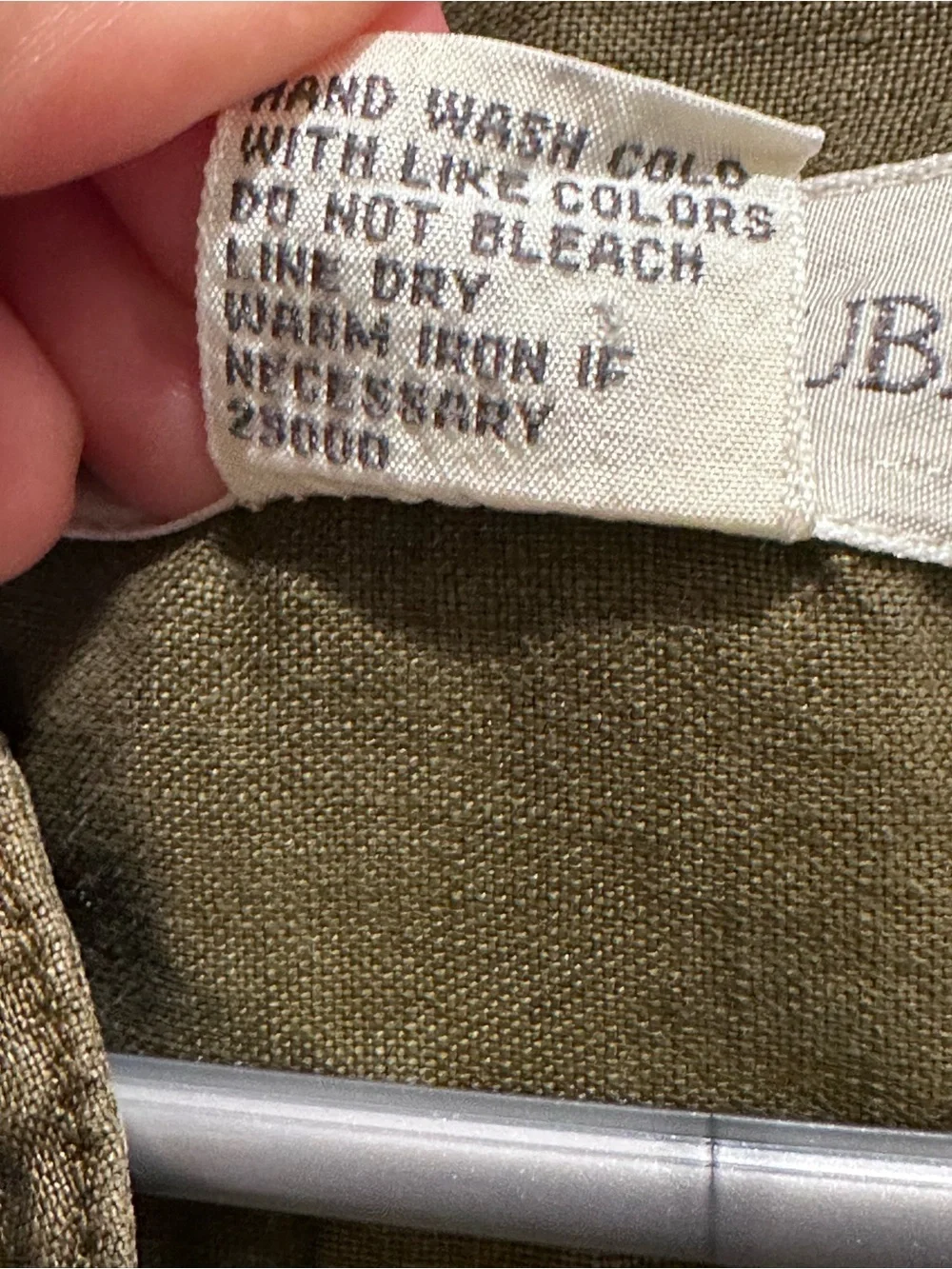 Banana Republic lightweight olive